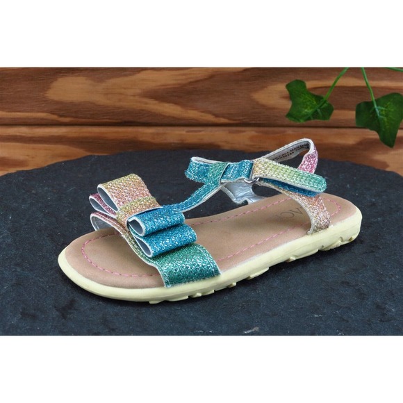 Place Toddler Girls 7 Medium Multicolor‎ Sport Synthetic - Picture 1 of 6